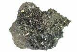 Elongated Arsenopyrite Crystal Cluster - Peru #141816-2